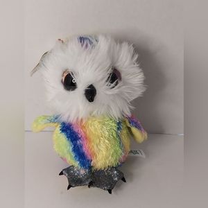 Lumo Stars Rainbow Color Owl Stuffed Animal Plush with Tags